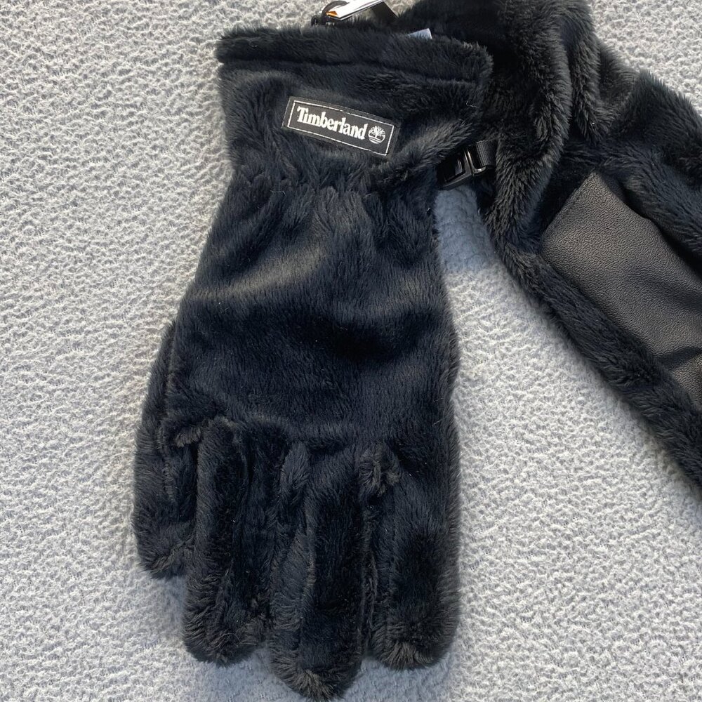 Timberland Women’s touchscreen ladies gloves Size L/XL Warm Winter,Black